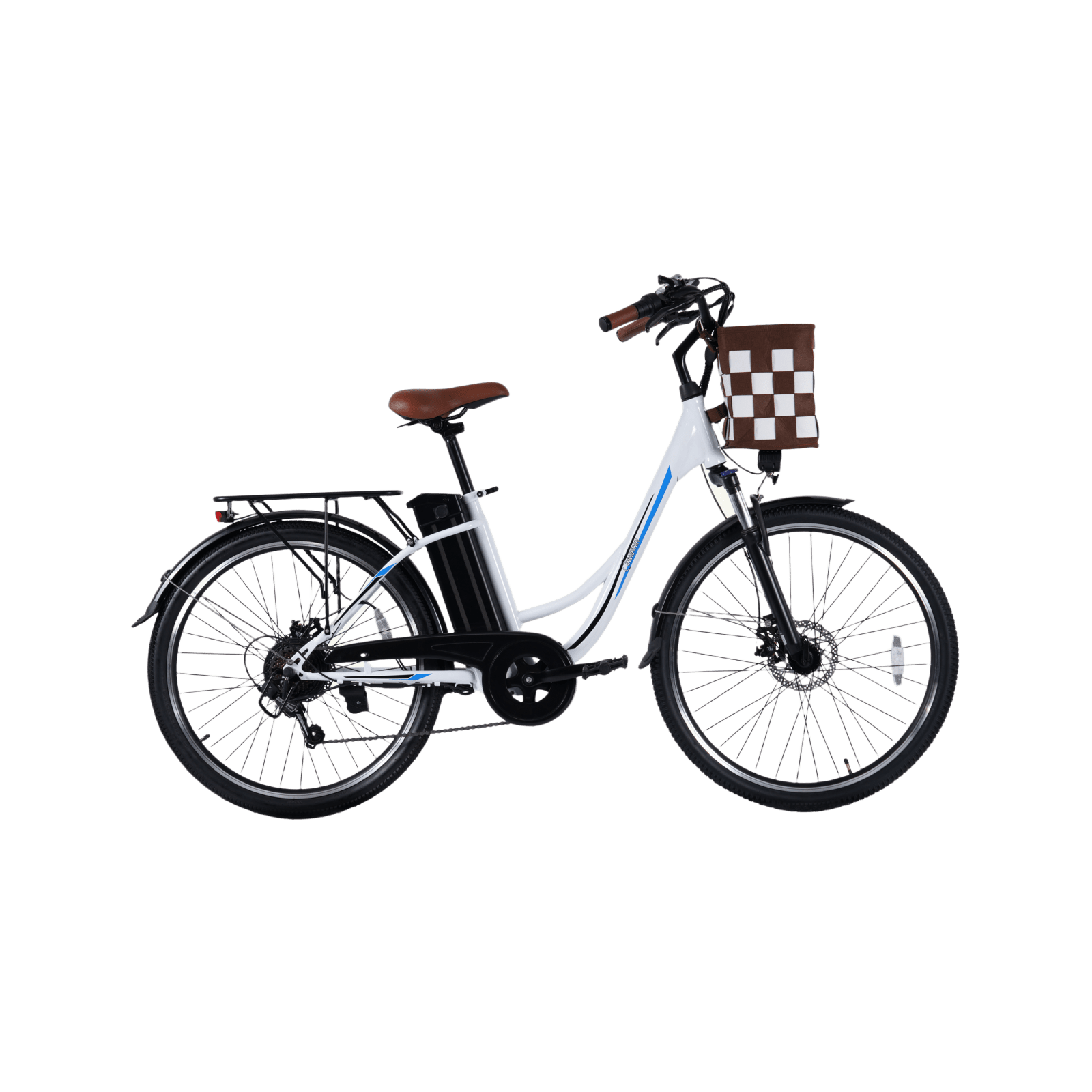 LIBRA Electric Bike 26" Urban commuter e - bikes have a range of 25 miles - C INVERTER Electric bike